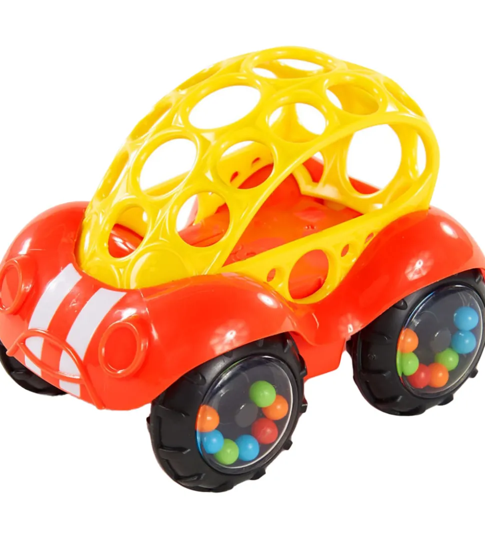 Bright Starts Legetøjsbil - Rattle & Roll Buggie - Rød