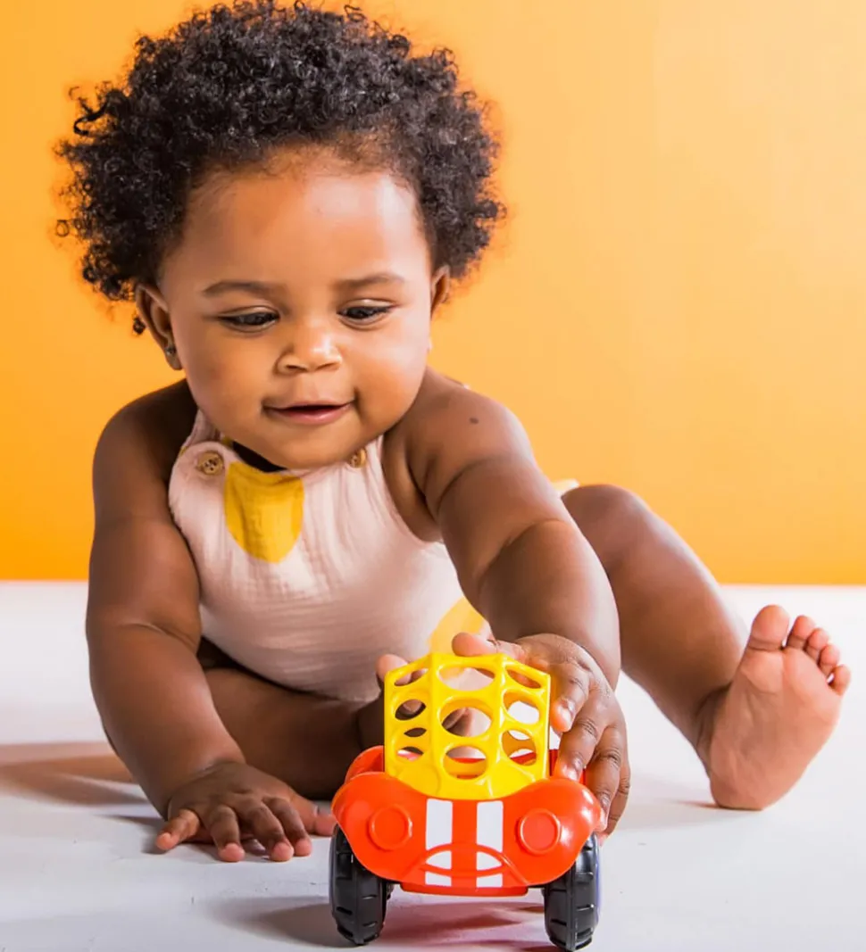 Bright Starts Legetøjsbil - Rattle & Roll Buggie - Rød