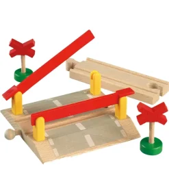 BRIO Jernbaneoverskæringer - 4 dele - Træ 33388