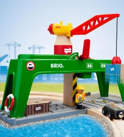 BRIO Legetøj - Containerkran 33996