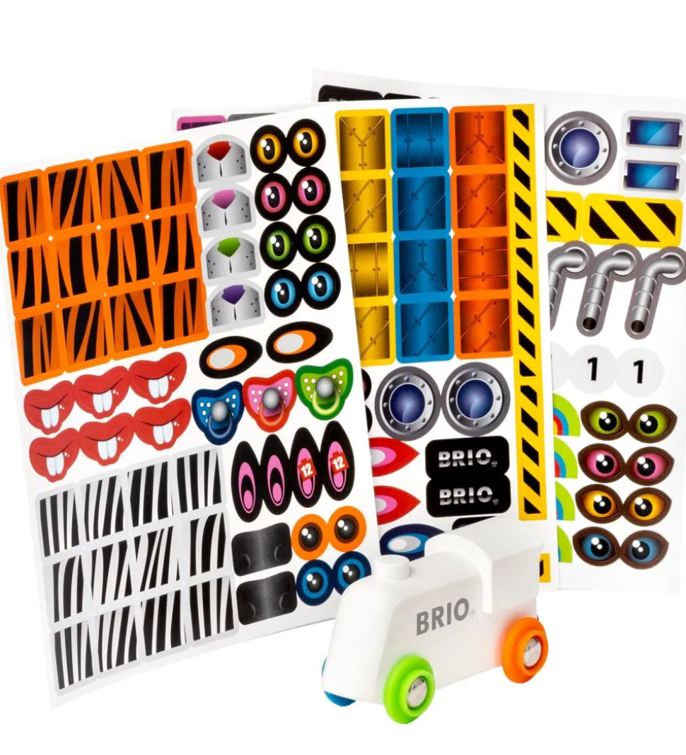 BRIO Tog m. Klistermærker 33979