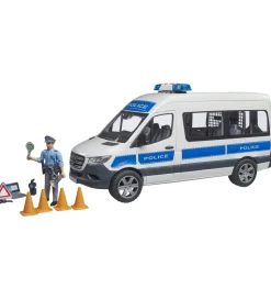 Bruder Bil - MB Sprinter Politibil m. Politibetjent... - 02683
