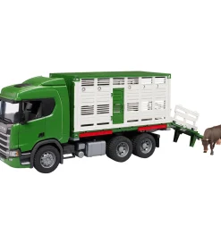 Bruder Lastbil - Scania Super 560R Kvægtransporter - 03548