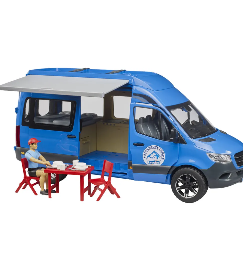 Bruder Minibus - Mercedes Benz Sprinter Camper m. Kører - 02684