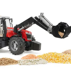 Bruder Traktor - Massey Ferguson 7624 m. Frontlæsser - 03047