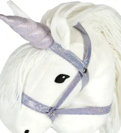 by ASTRUP Enhjørninghorn og Grime Til Kæphest - Lilla m. Glimmer