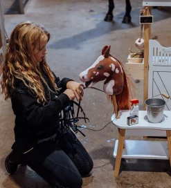 by ASTRUP Styling Skammel Til Kæphest - hvid