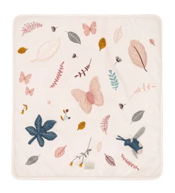 Cam Cam Aktivitetstæppe - 80x80 cm - Pressed Leaves Rose