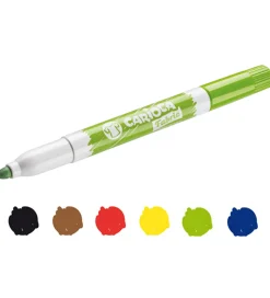 Carioca Stoftuscher - 6 stk - Maxi Tip - Multifarvet