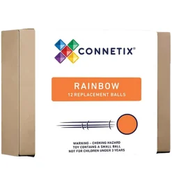 Connetix Kugler - 12-pak - Rainbow