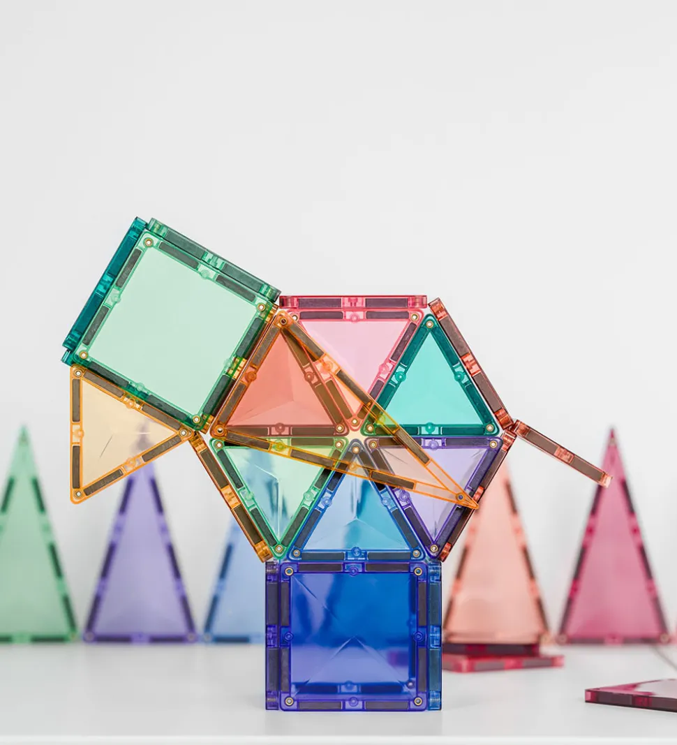 Connetix Magnetsæt - 32 Dele - Pastel Mini Pack