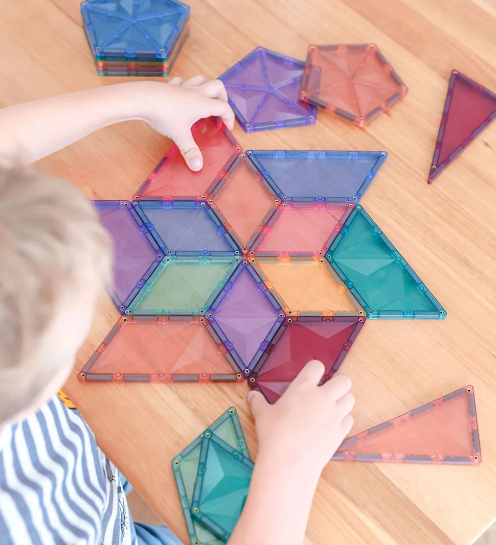 Connetix Magnetsæt - 48 Dele - Pastel Shape Expansion Pack