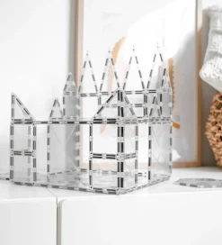 Connetix Magnetsæt - 34 Dele - Clear