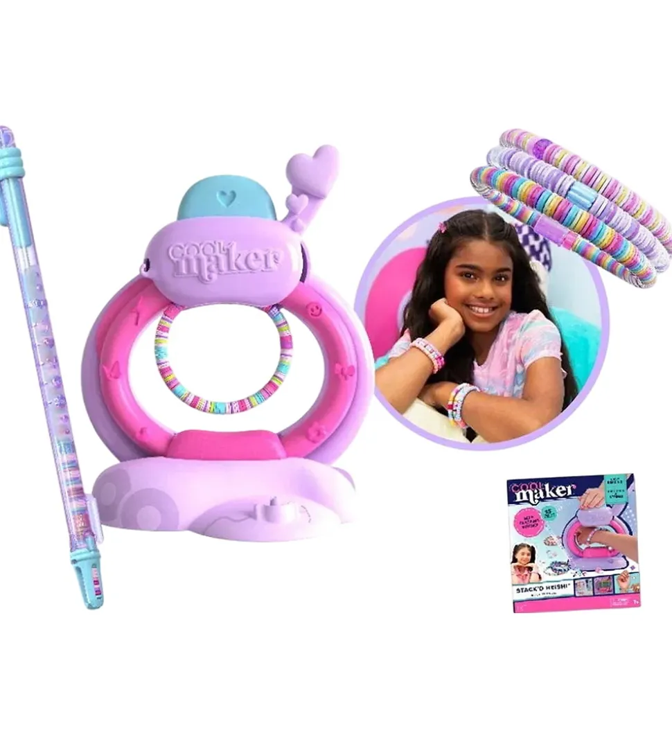 Cool Maker Smykkesæt - Stack'd Heishi Bracelet Studio