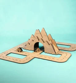 Crateit Kreasæt - Crateit Town - Træ - Rundt Om Bjerget - 31 Del