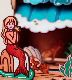 Crateit Kreasæt - Den Lille Havfrue - Træ - Muslingekysten - 33