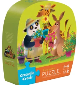 Crocodile Creek Puslespil - 12 Brikker - Flower Power