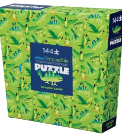 Crocodile Creek Puslespil - 144 Brikker - Almost Impossible - Ju