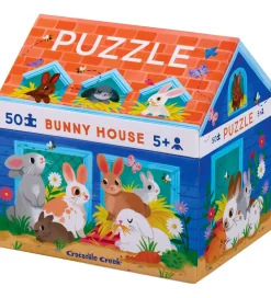 Crocodile Creek Puslespil - 50 Brikker - Bunny House