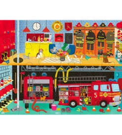Crocodile Creek Puslespil - 24 Brikker - Fire Station