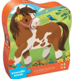 Crocodile Creek Puslespil - 36 Brikker - Pretty Ponies