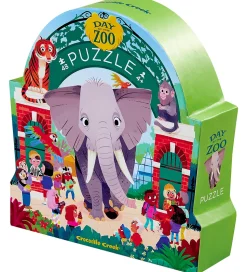 Crocodile Creek Puslespil - 48 Brikker - Day at the Zoo