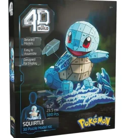 4D Puzzles 3D Puslespil - Pokémon 25,6 cm - Squirtle