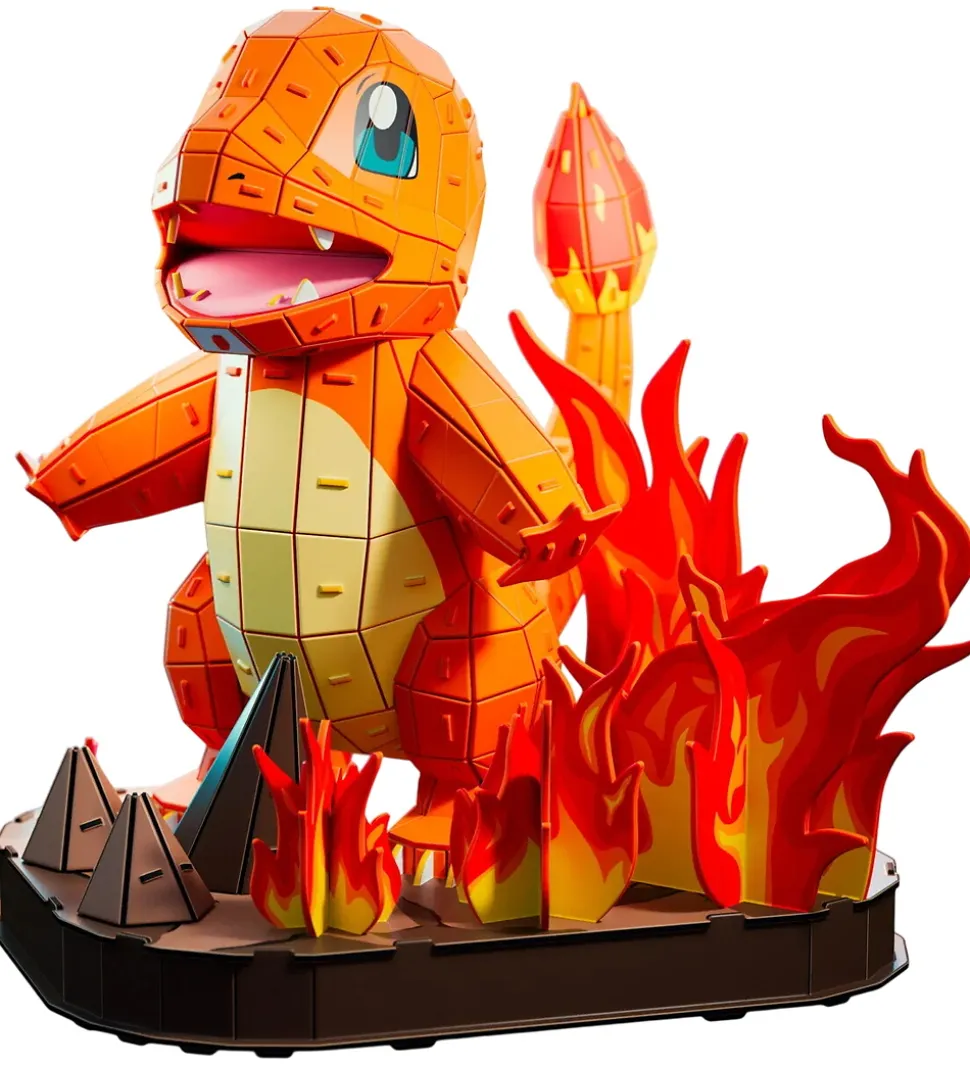 4D Puzzles 3D Puslespil - Pokémon 24,8 cm - Charmander