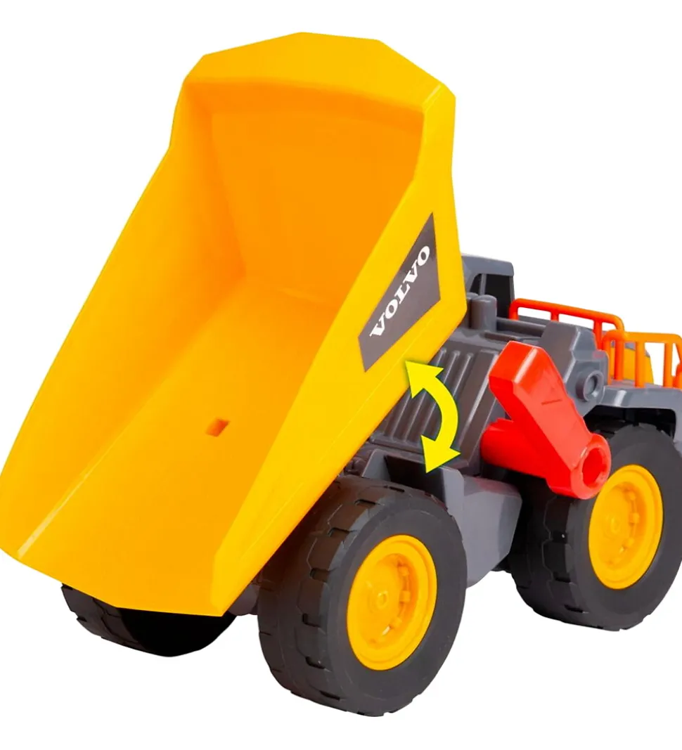 Dickie Toys Arbejdsmaskine - Power Dump Truck - Lys/Lyd