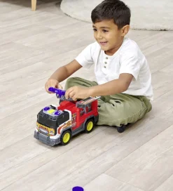 Dickie Toys Bil - Fire Rescue Unit - Lys/Lyd