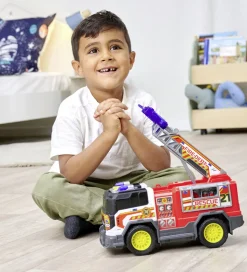 Dickie Toys Bil - Fire Rescue Unit - Lys/Lyd