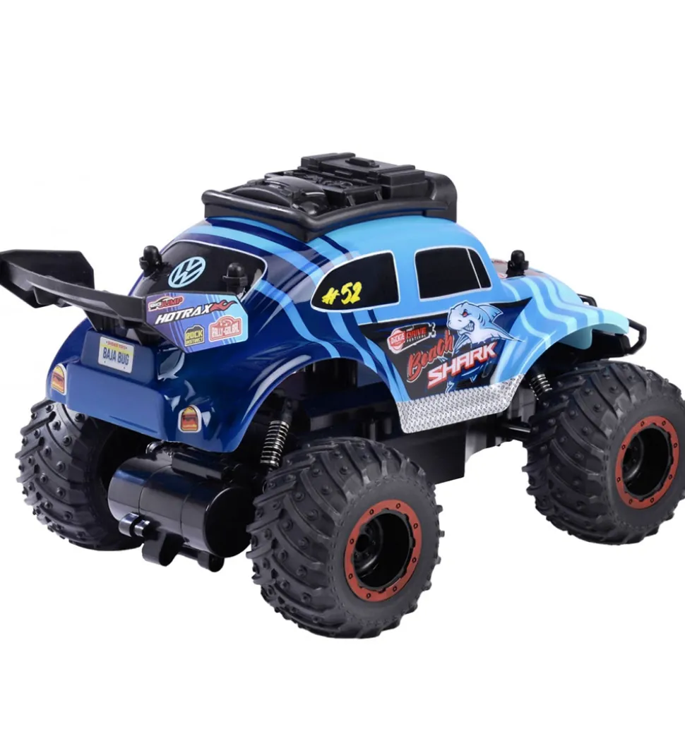 Dickie Toys Fjernstyret Bil m. Lys - RC Volkswagen Beetle Baja B