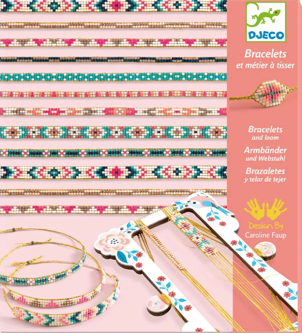 Djeco Armbåndssæt m. Væv - Jewels to Create