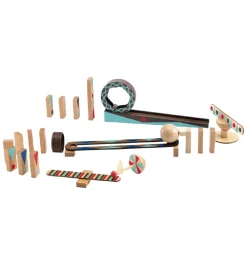 Djeco Kuglebane - 28 dele - Zig & Go - Træ