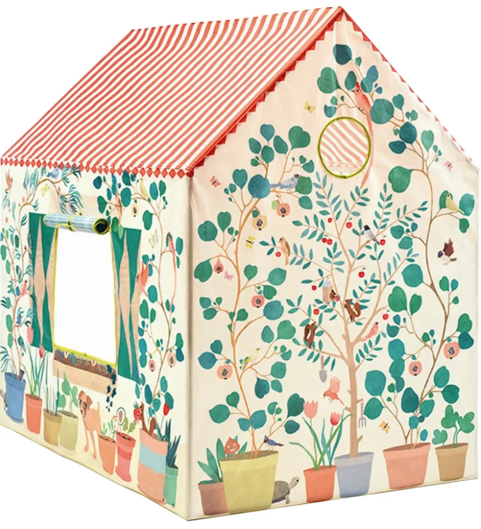 Djeco Legetelt - 100x105 cm - Legehus