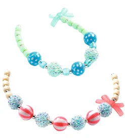 Djeco Perler - 200+ Stk. - Bobbel - Sølv