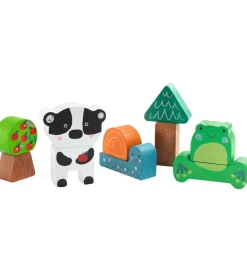 Djeco Puslespil - 10 Brikker - Træ Happy