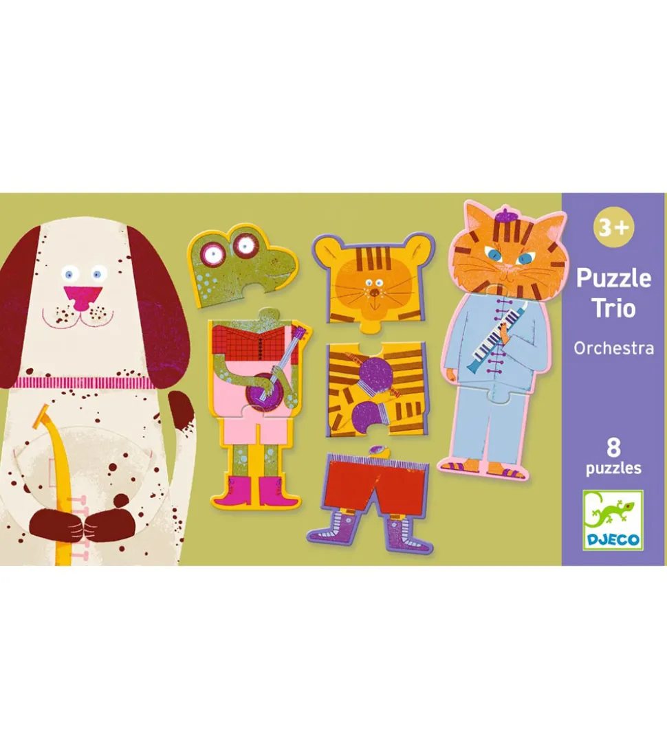 Djeco Puslespil - 24 Brikker - Orchestra