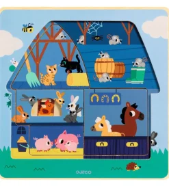 Djeco Puslespil - 3-lag - Hos Moo