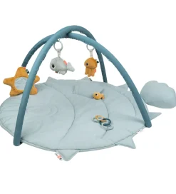 Done By Deer Aktivitetstæppe - Sea Friends - Blå