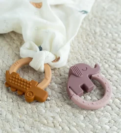 Done by Deer Bidering - 2-pak - Deer Friends - Lilla/Mustard