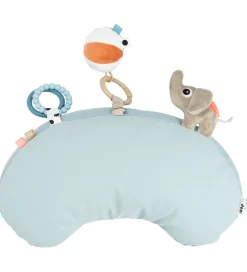 Done By Deer Pude m. Aktivitetslegetøj - Playground - Blå