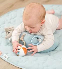 Done By Deer Pude m. Aktivitetslegetøj - Playground - Blå