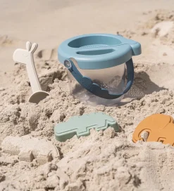 Done by Deer Strandsæt - Spand - 5 Dele - Deer Friends Blue