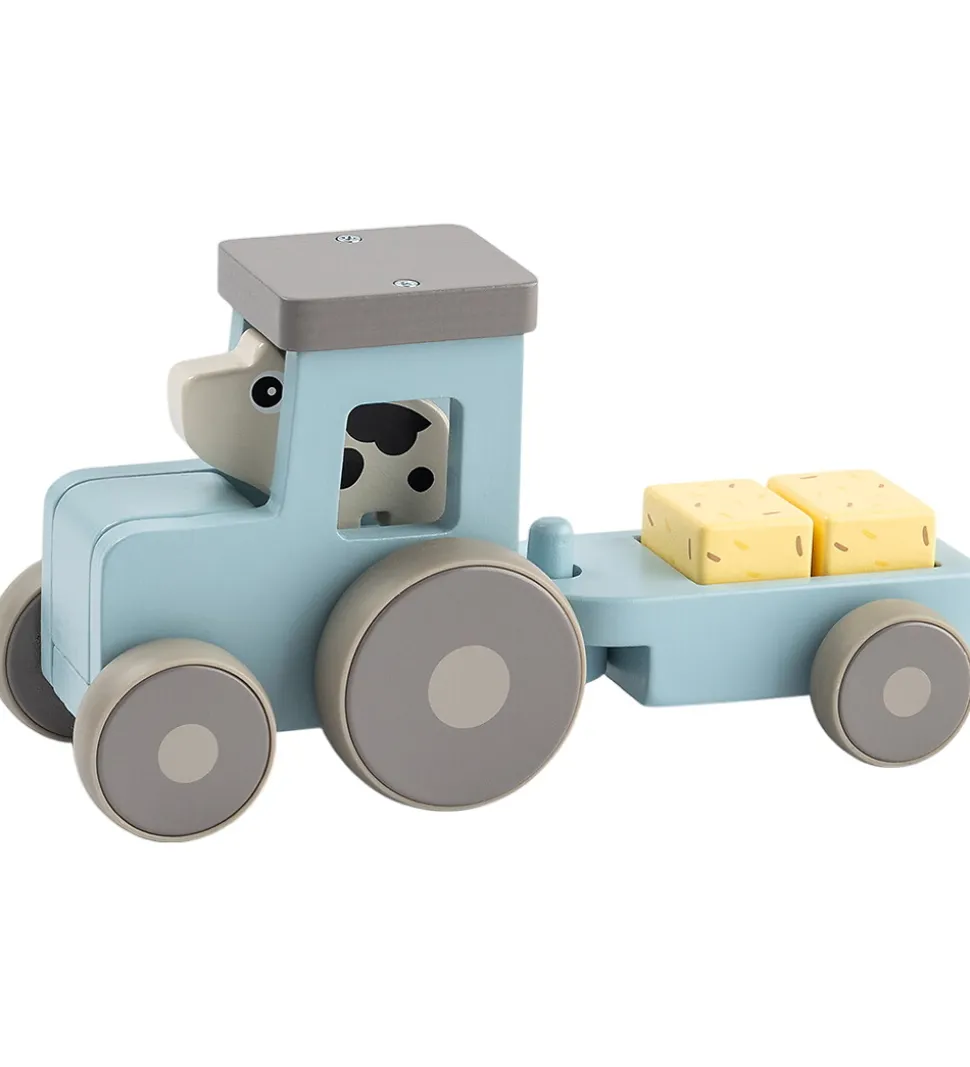 Done by Deer Traktor - Træ - Dotti - Tiny Farm - Blå