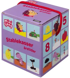 DR Stablekasser - Børste - 10 Stablekasser - Årstider