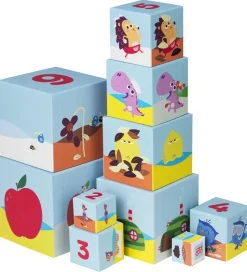 DR Stablekasser - Børste - 10 Stablekasser - Årstider