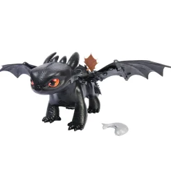 Dragons Legetøj - 30 cm - Tame & Train Interactive Toothless