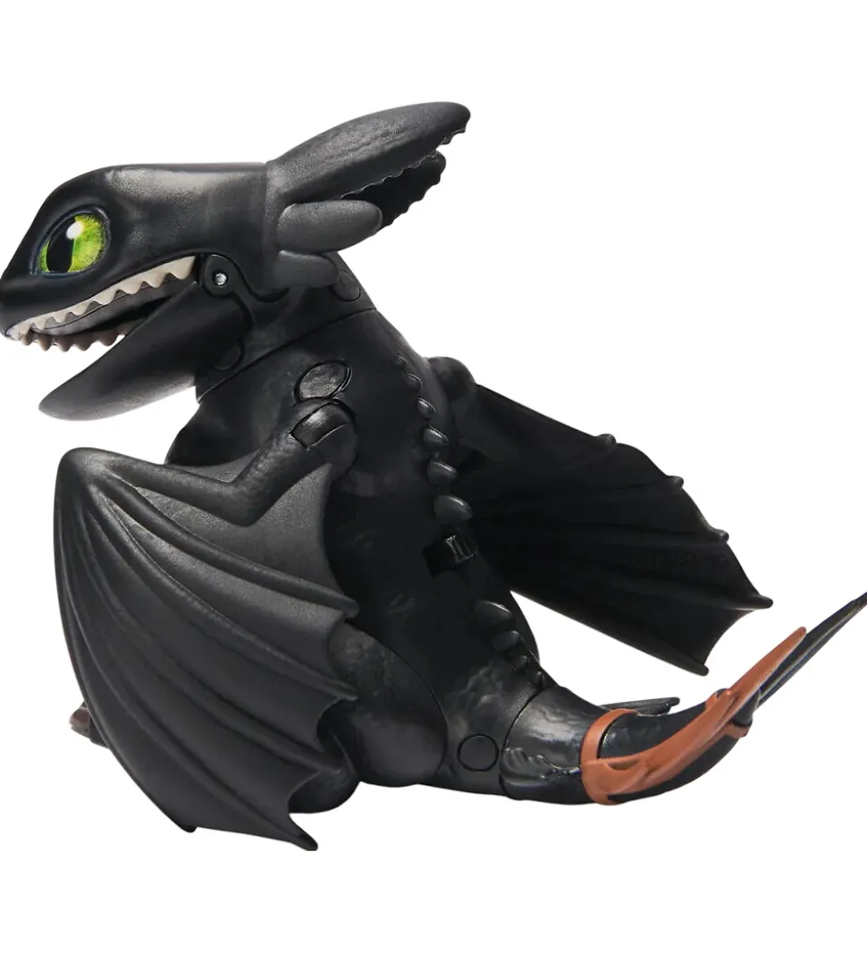 Dragons Legetøjsfigur - Roaring Minis Toothless m. Lyd