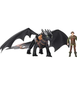 Dragons Legetøjsfigurer - Toothless & Hiccup